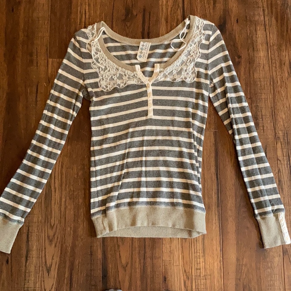 Free people lace top